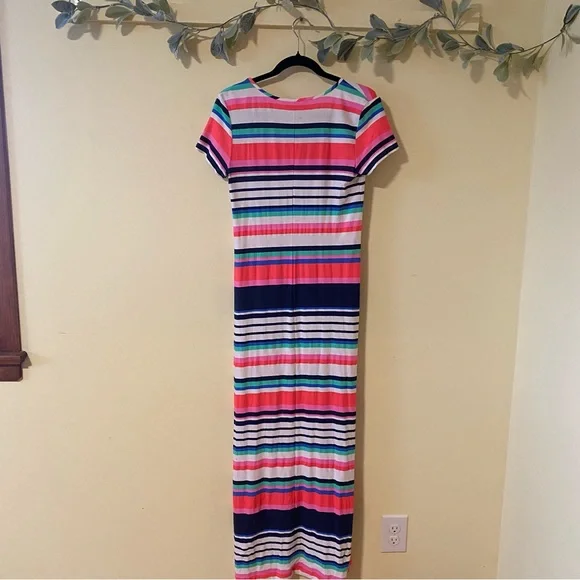 Lilly Pulitzer Striped Side Slit Maxi Dress - Picture 5 of 9